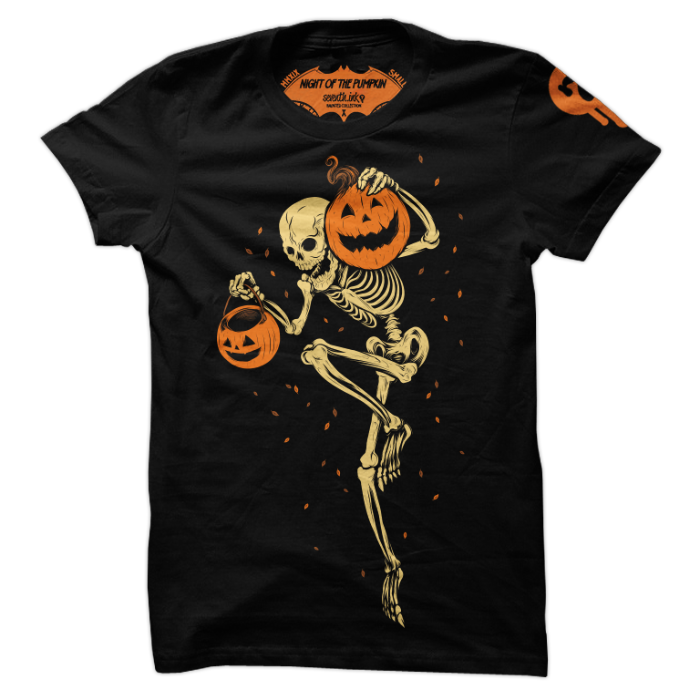 Night of the Pumpkin Shirt by Seventh.Ink