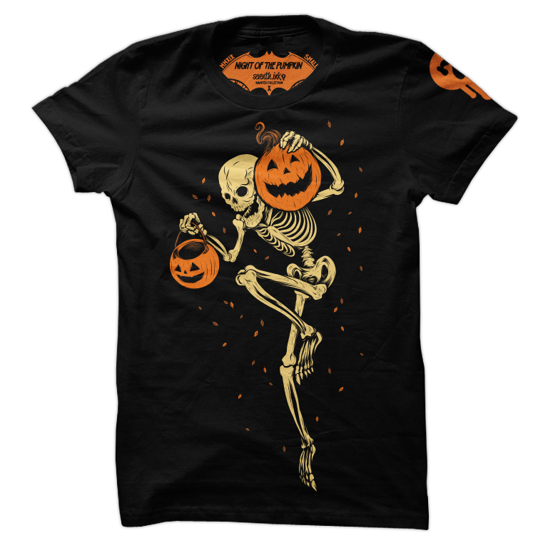 Night of the Pumpkin Shirt by Seventh.Ink