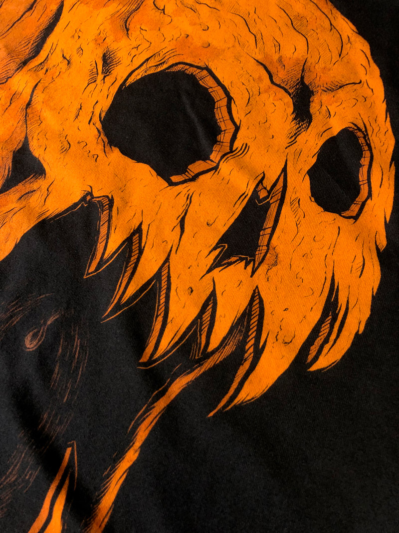Screaming Pumpkin Shirt by Seventh.Ink